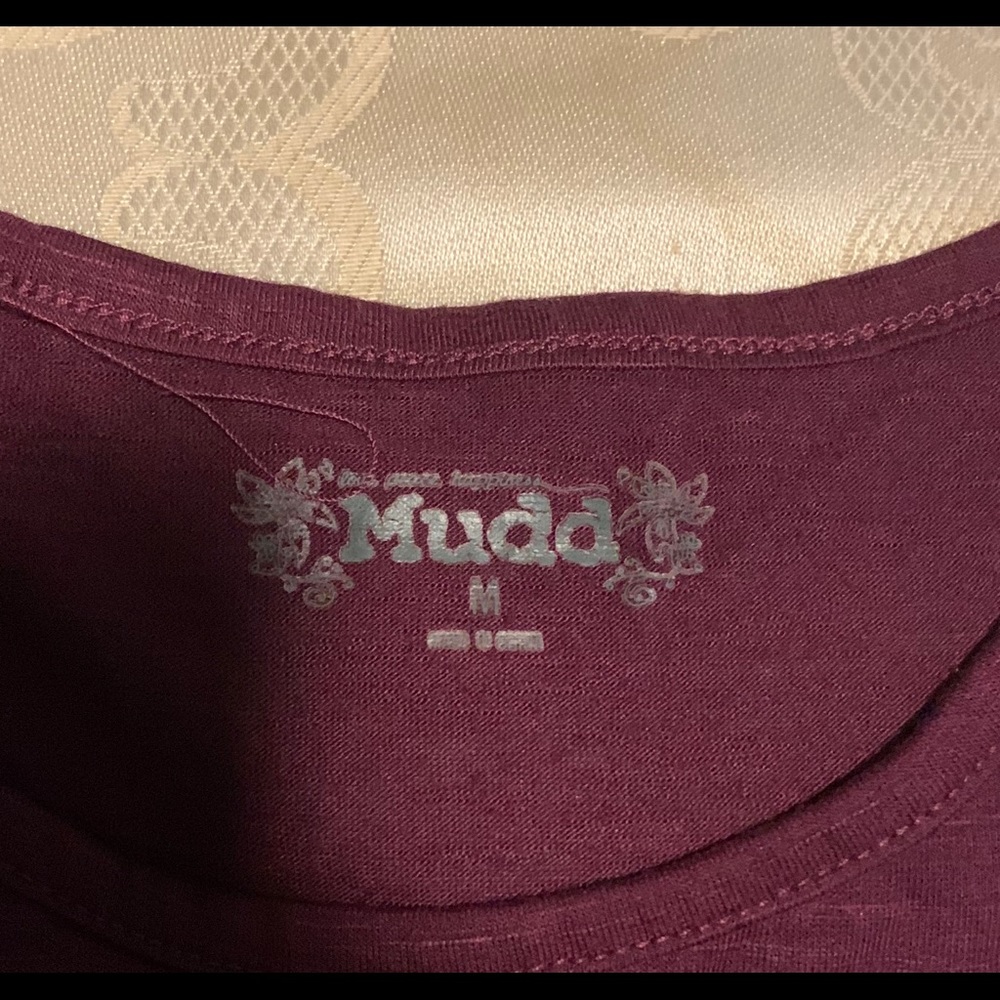 Burgundy tank top